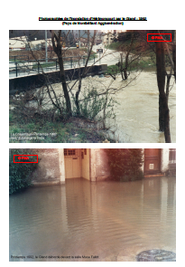 Photographies de l'inondation d'Hérimoncourt par le Gland - 1992