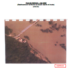 Pont de Petit-Noir – mai 1983
