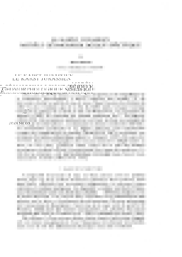 Article publié dans le Bulletin de la Société Neuchâteloise des Sciences Naturelles (1990)