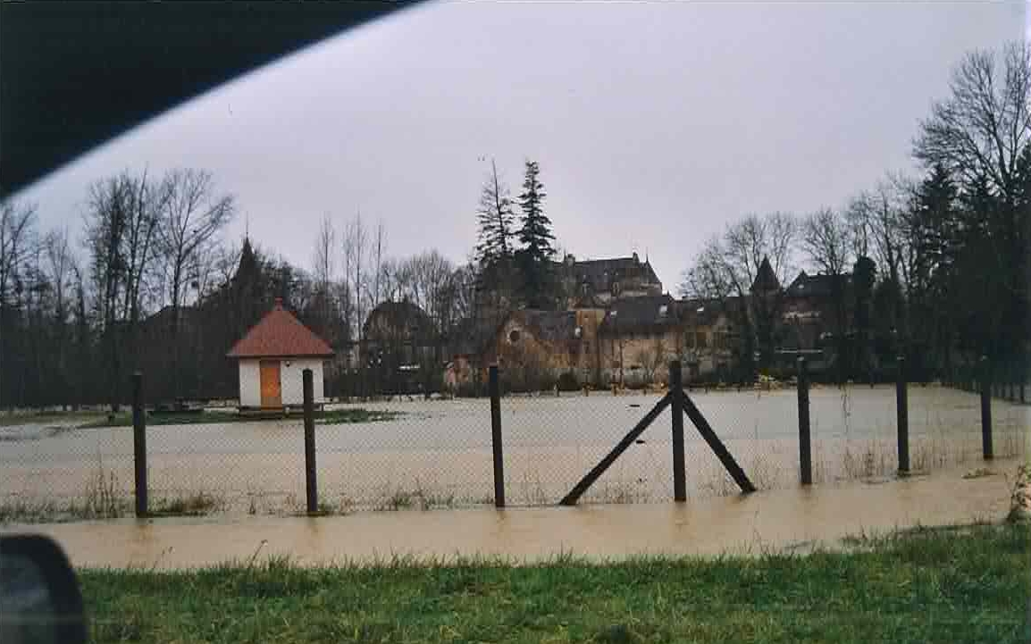 Crue de la Seille en 2002 à Domblans