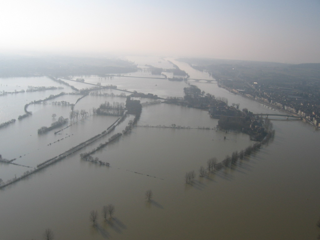 Crue de la Saône en 2006 à Tournus