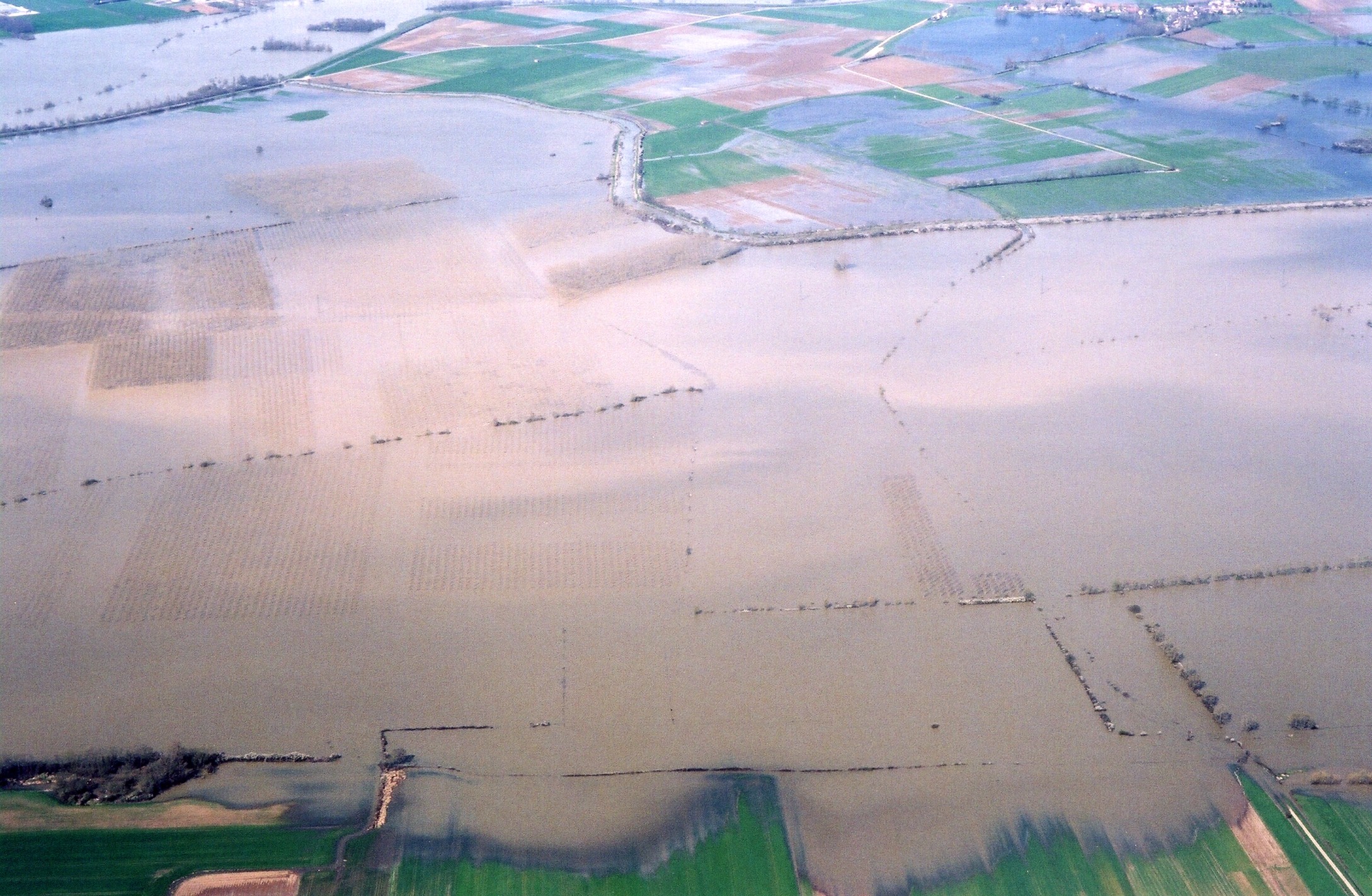 Crue du Doubs en 2001 à Saint-Maurice-en-Rivière