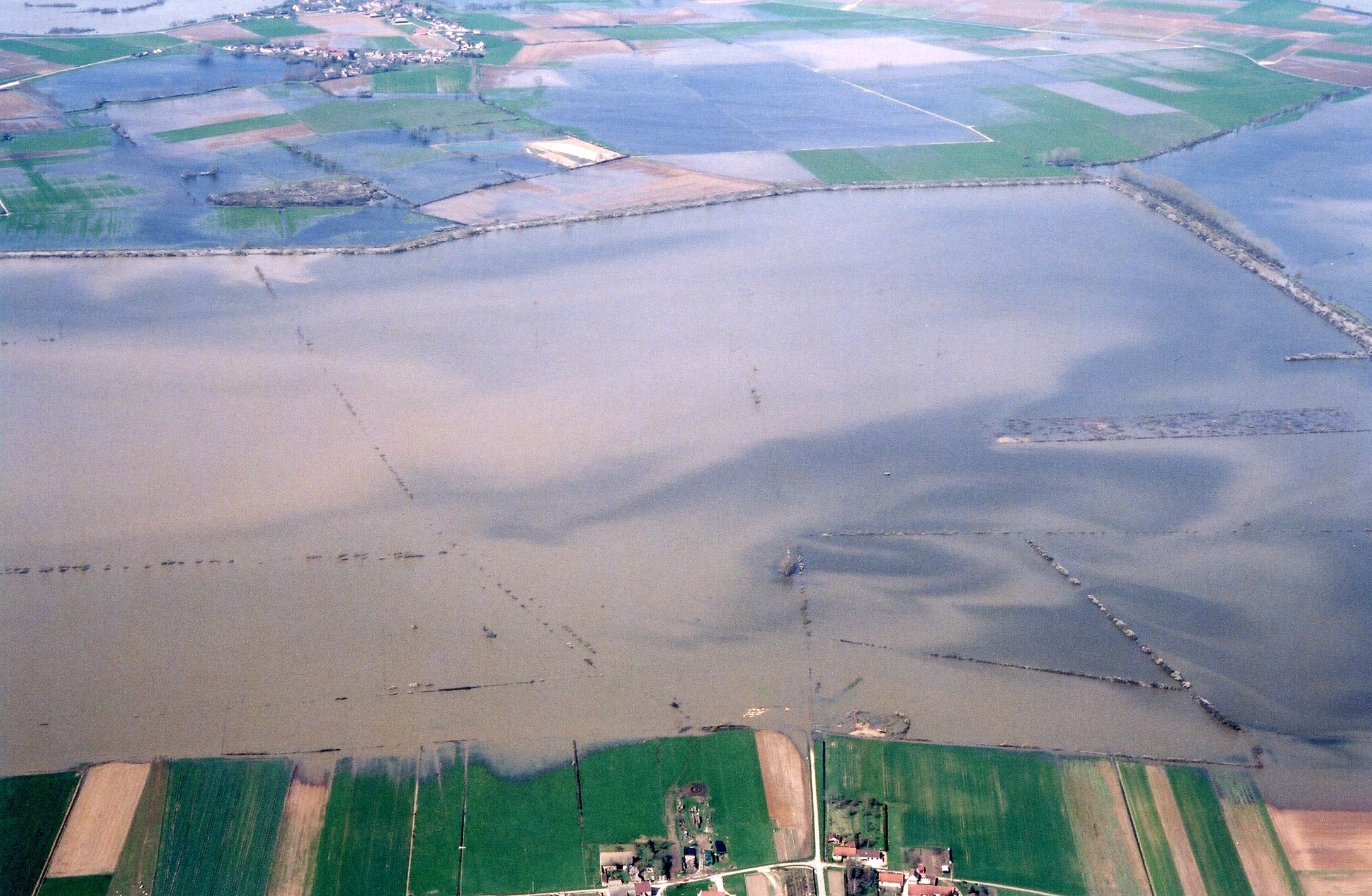 Crue du Doubs en 2001 à Saint-Maurice-en-Rivière