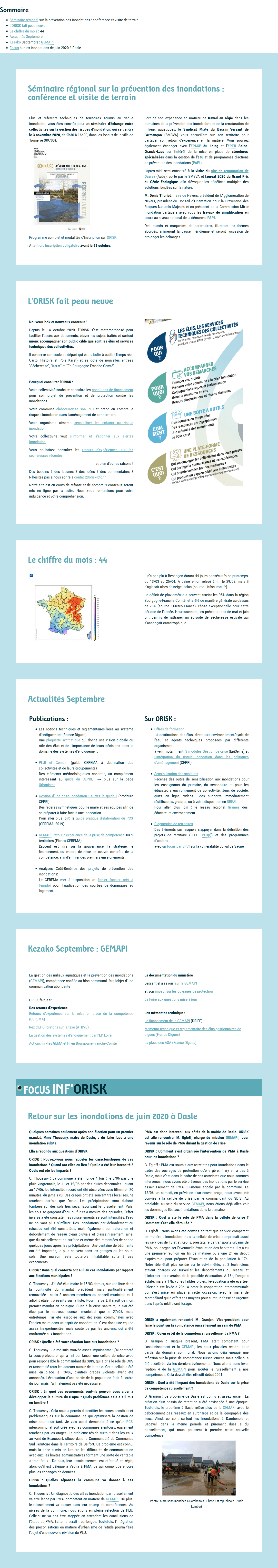 inforisk octobre 2020