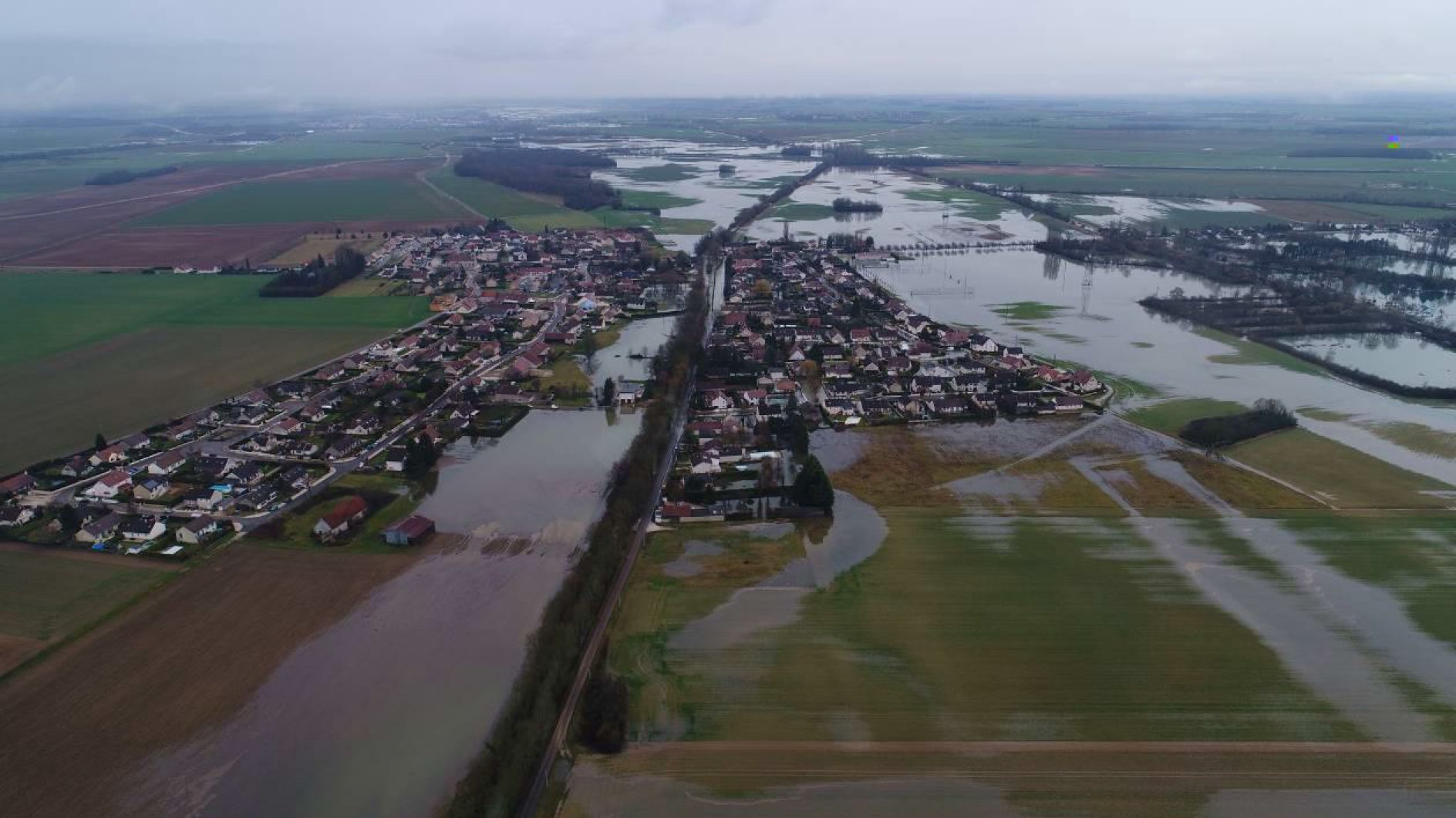remontée de nappe de la Tille à Izier (21) en 2018